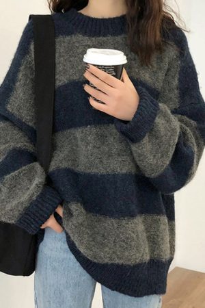 Cute Everyday Outfits, Outfit Inspo Casual Cozy Days Striped Sweater