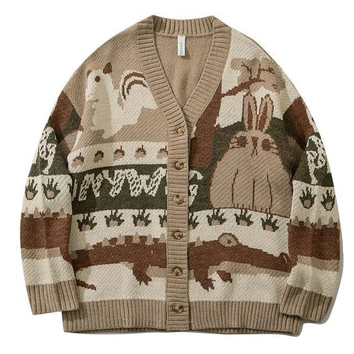 Cute Everyday Outfits, Outfit Inspo Casual Cozy Grandma Knit Cardigan