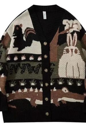 Cute Everyday Outfits, Outfit Inspo Casual Cozy Grandma Knit Cardigan