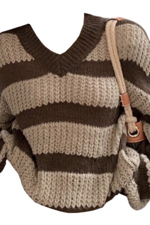 Cute Everyday Outfits, Outfit Inspo Casual Cozy Reading Striped Sweater