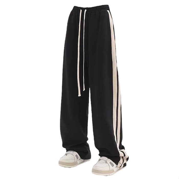 Cute Everyday Outfits, Outfit Inspo Casual Cozy Side Stripes Sweatpants