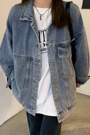 Cute Everyday Outfits, Outfit Inspo Casual Cozy Up Asymmetrical Denim Jacket