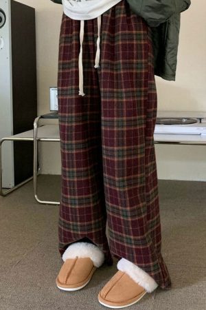 Cute Everyday Outfits, Outfit Inspo Casual Cozy Up Plaid Pants