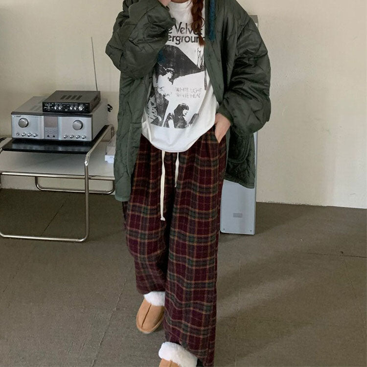 Cute Everyday Outfits, Outfit Inspo Casual Cozy Up Plaid Pants Cute Everyday Outfits, Outfit Inspo Casual Cozy Up Plaid Pants
