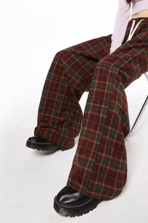 Cute Everyday Outfits, Outfit Inspo Casual Cozy Up Plaid Pants