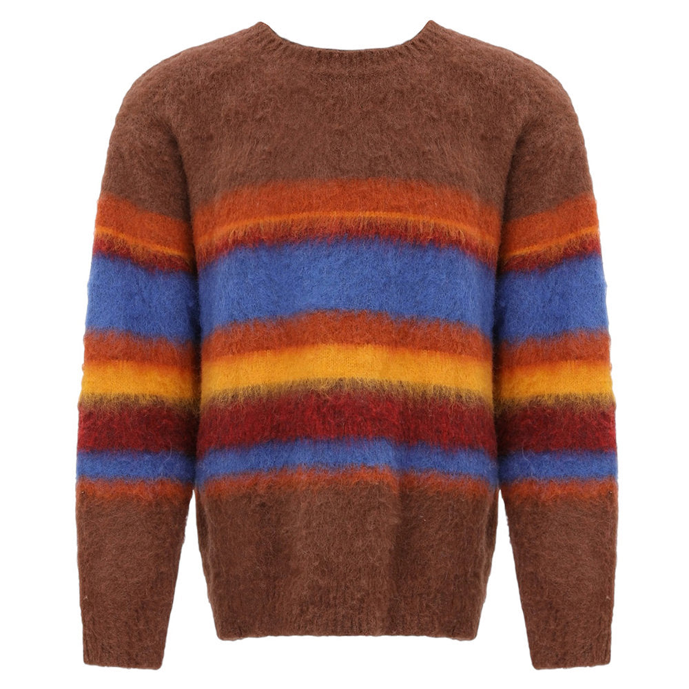 Cute Everyday Outfits, Outfit Inspo Casual Cozy Up Striped Oversized Knit Sweater