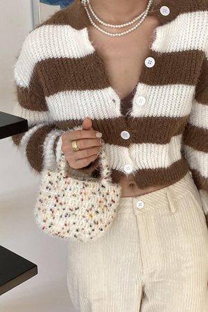 Cute Everyday Outfits, Outfit Inspo Casual Crochet Mini Bag