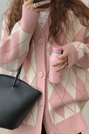 Cute Everyday Outfits, Outfit Inspo Casual Cutie Secrets Argyle Cardigan