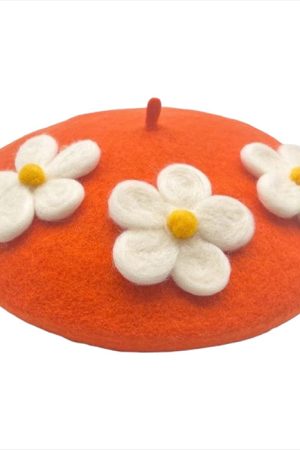 Cute Everyday Outfits, Outfit Inspo Casual Daisy Crochet Beret