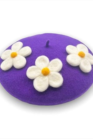 Cute Everyday Outfits, Outfit Inspo Casual Daisy Crochet Beret