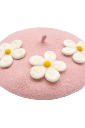 Cute Everyday Outfits, Outfit Inspo Casual Daisy Crochet Beret