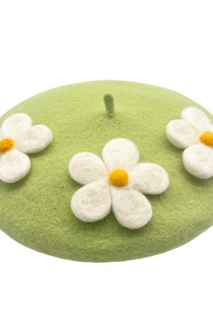 Cute Everyday Outfits, Outfit Inspo Casual Daisy Crochet Beret