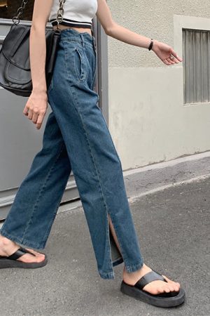 Cute Everyday Outfits, Outfit Inspo Casual Dakota Slit Jeans