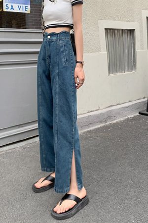 Cute Everyday Outfits, Outfit Inspo Casual Dakota Slit Jeans