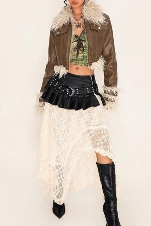 Cute Everyday Outfits, Outfit Inspo Casual Danger Zone Leather Micro Skirt
