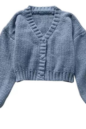 Cute Everyday Outfits, Outfit Inspo Casual Danish Pastel Cropped Cardigan