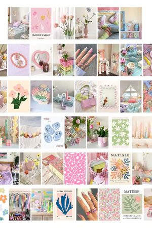 Cute Everyday Outfits, Outfit Inspo Casual Danish Pastel Wall Collage Kit