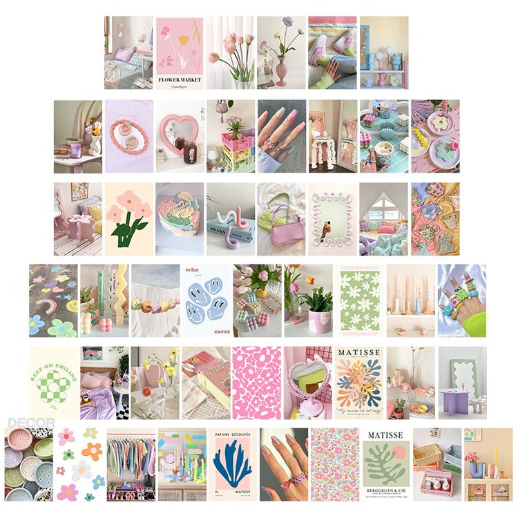 Cute Everyday Outfits, Outfit Inspo Casual Danish Pastel Wall Collage Kit