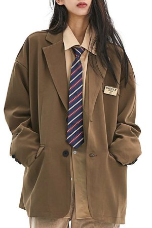 Cute Everyday Outfits, Outfit Inspo Casual Dark Academia Aesthetic Blazer