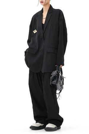 Cute Everyday Outfits, Outfit Inspo Casual Dark Academia Aesthetic Blazer