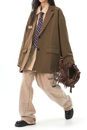 Cute Everyday Outfits, Outfit Inspo Casual Dark Academia Aesthetic Blazer