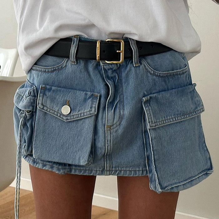 Cute Everyday Outfits, Outfit Inspo Casual Denim Cargo Mini Skirt Cute Everyday Outfits, Outfit Inspo Casual Denim Cargo Mini Skirt
