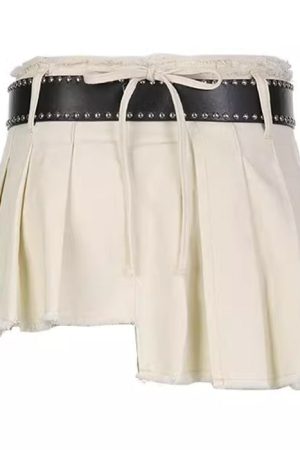 Cute Everyday Outfits, Outfit Inspo Casual Distressed Mini Skirt