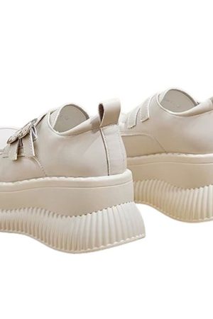 Cute Everyday Outfits, Outfit Inspo Casual Double Buckle Space Platform Shoes