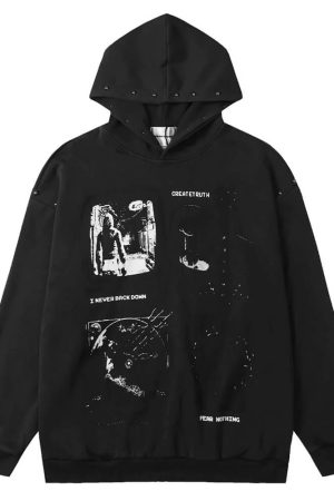 Cute Everyday Outfits, Outfit Inspo Casual Downtown Girl Aesthetic Oversized Hoodie