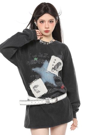 Cute Everyday Outfits, Outfit Inspo Casual Downtown Girl Aesthetic Sweatshirt