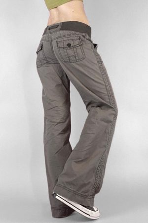 Cute Everyday Outfits, Outfit Inspo Casual Downtown Girl Drawstring Denim Pants