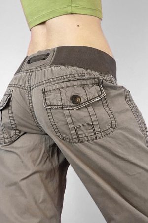 Cute Everyday Outfits, Outfit Inspo Casual Downtown Girl Drawstring Denim Pants