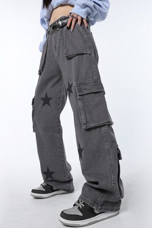 Cute Everyday Outfits, Outfit Inspo Casual Downtown Girl Star Baggy Jeans