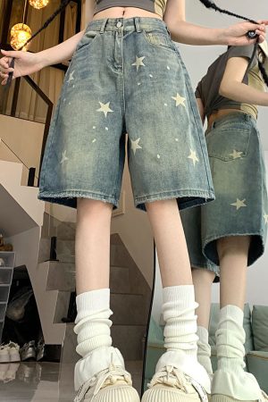 Cute Everyday Outfits, Outfit Inspo Casual Downtown Girl Star Shorts