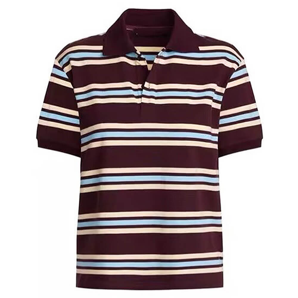 Cute Everyday Outfits, Outfit Inspo Casual Drama Dealer Striped Polo Shirt