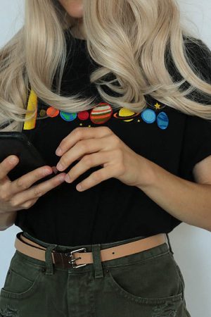 Cute Everyday Outfits, Outfit Inspo Casual Dressed For Space Tee