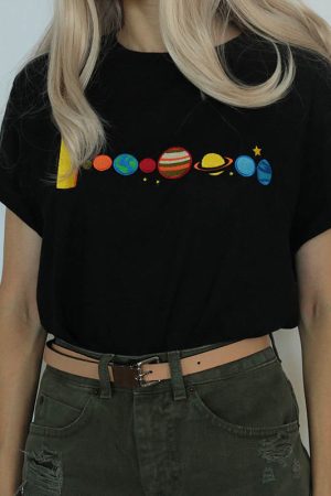 Cute Everyday Outfits, Outfit Inspo Casual Dressed For Space Tee
