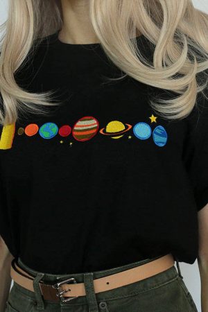 Cute Everyday Outfits, Outfit Inspo Casual Dressed For Space Tee