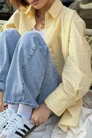 Cute Everyday Outfits, Outfit Inspo Casual Easy Days Striped Shirt