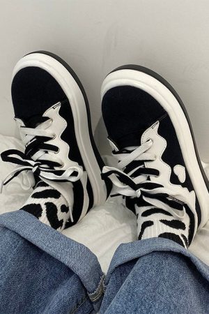 Cute Everyday Outfits, Outfit Inspo Casual Emo Aesthetic Platform Sneakers