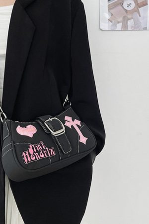 Cute Everyday Outfits, Outfit Inspo Casual Emo Girl Baguette Bag