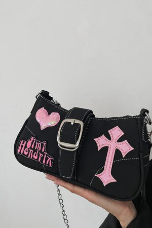 Cute Everyday Outfits, Outfit Inspo Casual Emo Girl Baguette Bag