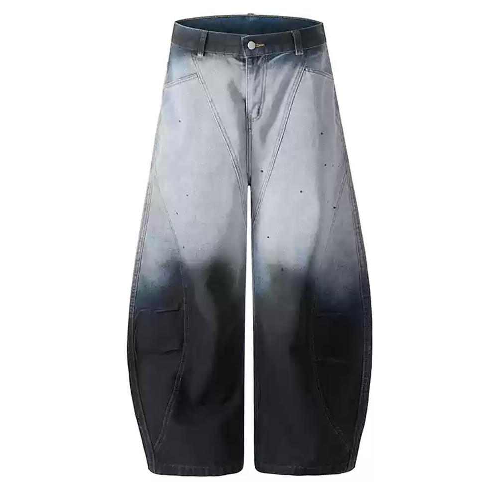 Cute Everyday Outfits, Outfit Inspo Casual Faded Gradient Baggy Jeans Cute Everyday Outfits, Outfit Inspo Casual Faded Gradient Baggy Jeans