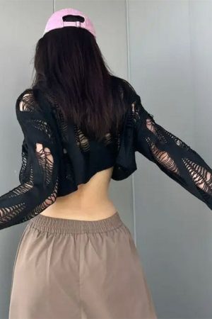 Cute Everyday Outfits, Outfit Inspo Casual Fairy Grunge Crochet Crop Top