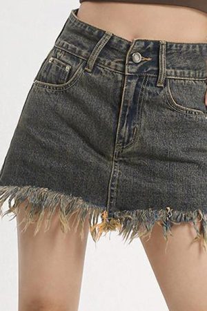 Cute Everyday Outfits, Outfit Inspo Casual Fairy Grunge Denim Skirt
