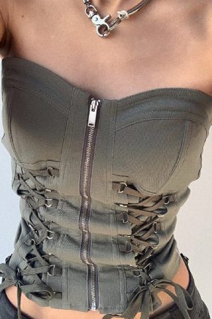 Cute Everyday Outfits, Outfit Inspo Casual Fairy Grunge Lace Up Corset