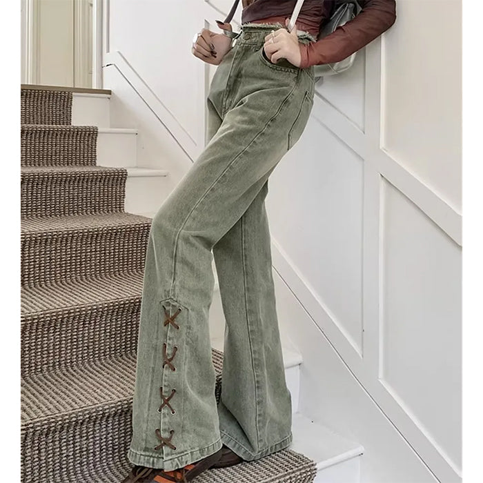 Cute Everyday Outfits, Outfit Inspo Casual Fairy Grunge Lace Up Jeans Cute Everyday Outfits, Outfit Inspo Casual Fairy Grunge Lace Up Jeans