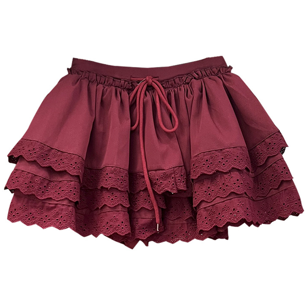 Cute Everyday Outfits, Outfit Inspo Casual Fairy Grunge Ruffled Mini Skirt