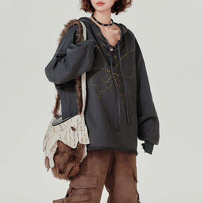 Cute Everyday Outfits, Outfit Inspo Casual Fairy Grunge Studded Butterfly Hoodie Cute Everyday Outfits, Outfit Inspo Casual Fairy Grunge Studded Butterfly Hoodie