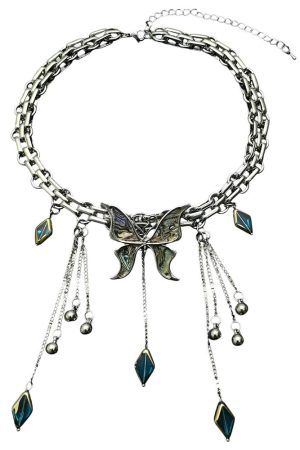 Cute Everyday Outfits, Outfit Inspo Casual Fairycore Aesthetic Butterfly Choker